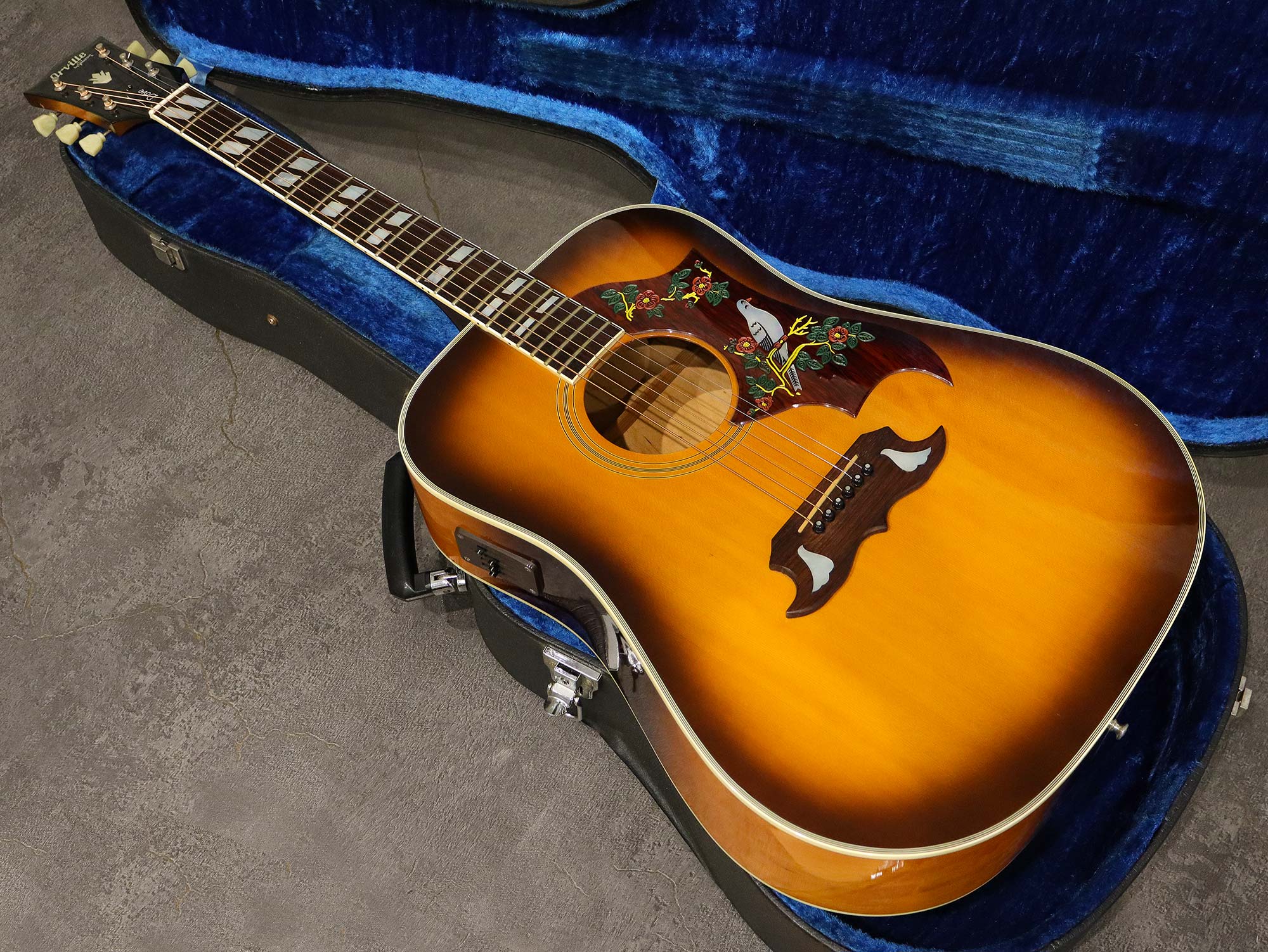 Orville by Gibson DOVE Vintage Sunburst 1991